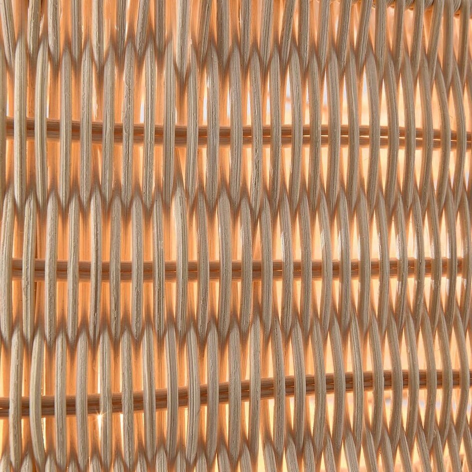 Natuurlijke hanglamp Rope van rotan