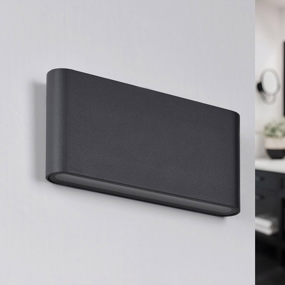 Applique de salle de bains design Tommy - anthracite