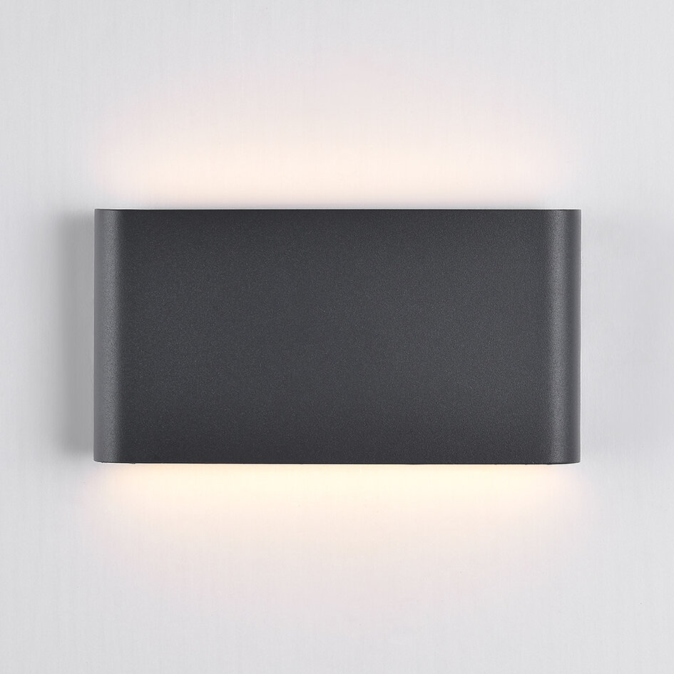 Design badkamer wandlamp Tommy - antraciet