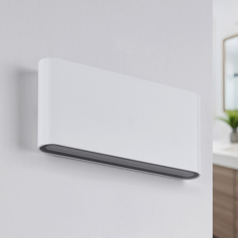 Applique de salle de bain design Tommy - blanc