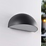 2-lichts buitenlamp Azzo - zwart