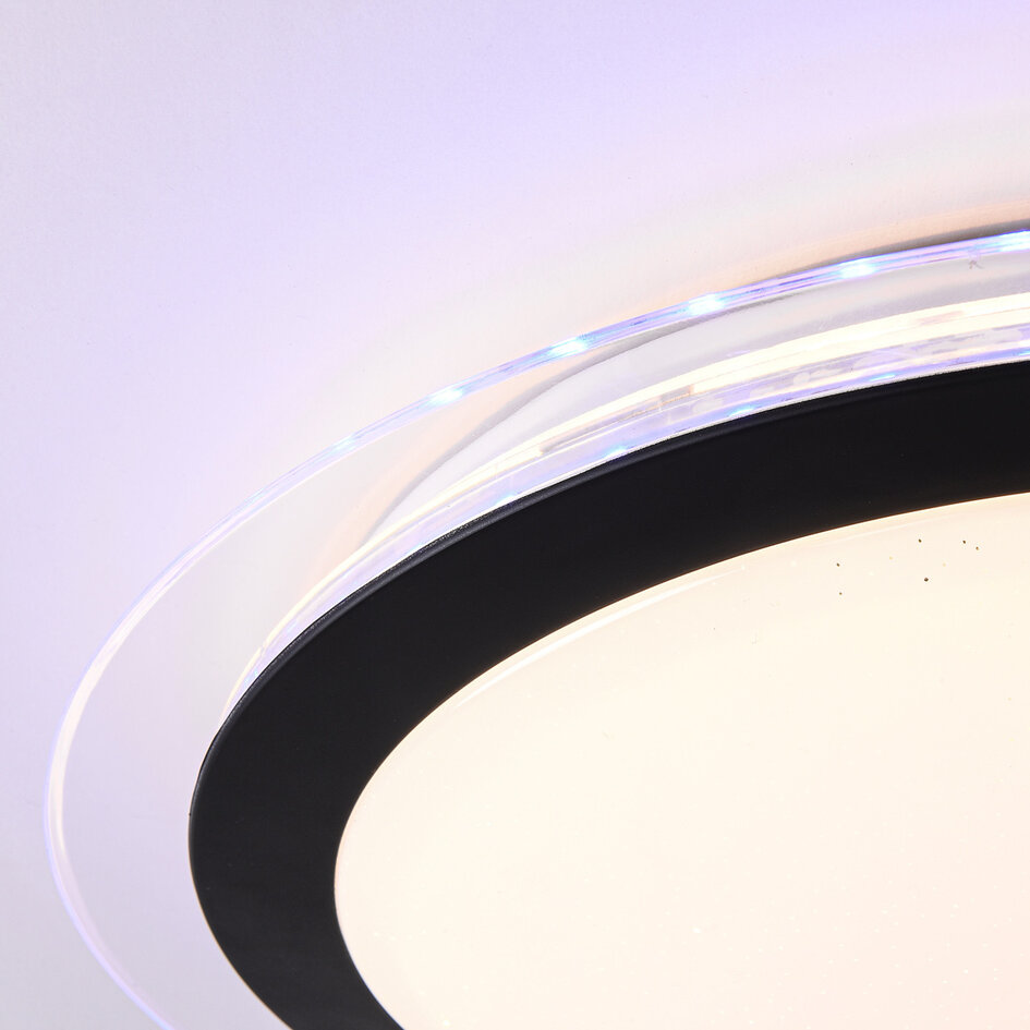 Plafondlamp Maisy met RGBW functie, afstandsbediening en geheugenfunctie