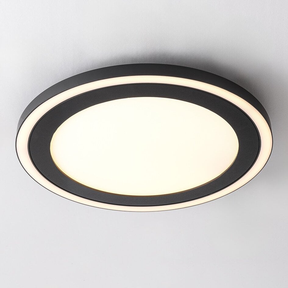 Plafonnier rond Marin en blanc froid, variateur à 3 niveaux