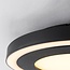 Ronde plafondlamp Macy met twee lichtpunten, 3-staps dimbaar