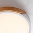 Plafondlamp dimbaar met houten detail - Jano