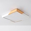 Plafondlamp dimbaar met houten details - Meta