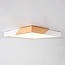 Plafondlamp dimbaar met houten details - Meta