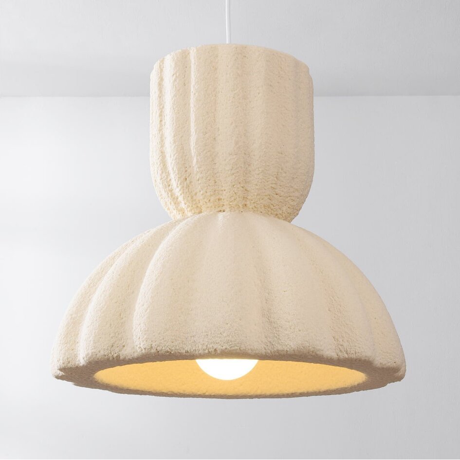 Lampe suspendue moderne Wabi-Sabi Soru - beige sable