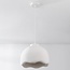 Suspension Wabi Sabi Iro effet pierre Ø35 cm - blanc