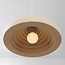 Lampe suspendue boho-chic Amai Ø40 cm - beige sable