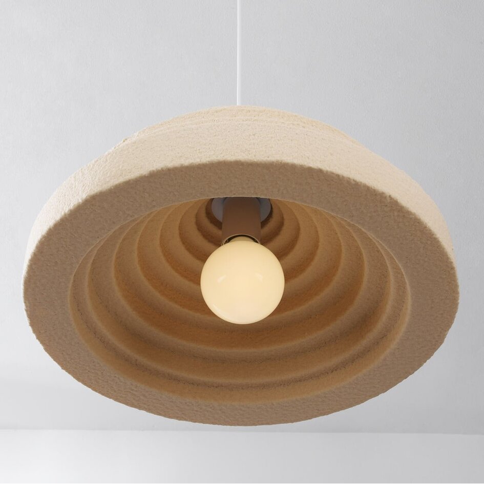 Wabi Sabi hanglamp Amai Ø40 cm - zandbeige