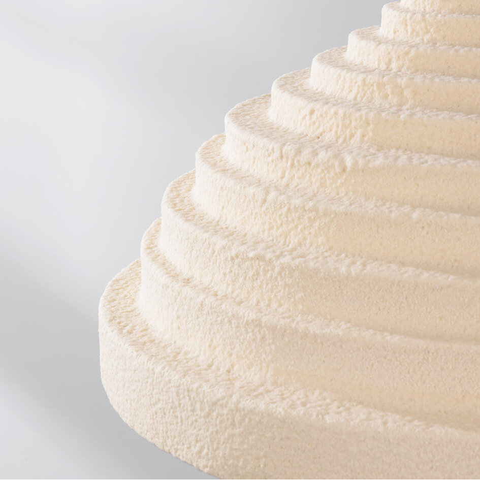 Lampe suspendue boho-chic Amai Ø40 cm - beige sable