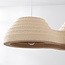 Wabi Sabi hanglamp Jumo met 2 lichtpunten 80 x 20 cm - zandbeige