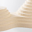 Wabi Sabi hanglamp Jumo met 2 lichtpunten 80 x 20 cm - zandbeige