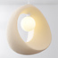 Eigentijdse Wabi Sabi hanglamp incl. G9 lichtbron Shio - zandbeige 38 x 42 cm