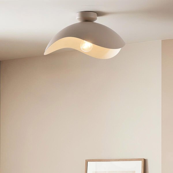 Wabi Sabi plafondlamp Casthano - zandtaupe