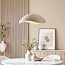 Lampe suspendue Wabi Sabi Zongse - sable taupe