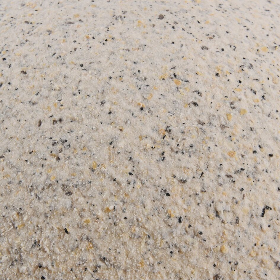 Suspension Wabi Sabi Urban Stone avec motif pierre beige terrazzo - 50 x 34 cm