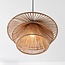 Suspension Tilia en corde tressée à la main - naturel