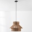 Boho hanglamp Ramea van natuurlijk jute touw