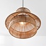 Boho hanglamp Ramea van natuurlijk jute touw