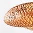 Bamboe hanglamp Texta met gevlochten kap Ø50 cm