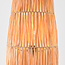 Vloerlamp Plecta van handgemaakte raffia - 103 cm