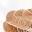 Lampe suspendue design Kanso en papier tressé naturel