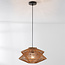 Lampe suspendue boho naturelle Takea en corde