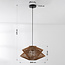 Lampe suspendue boho naturelle Takea en corde