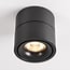 Plafondlamp buiten zwart 15W - Julie
