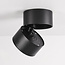 Plafondlamp buiten zwart 15W - Julie