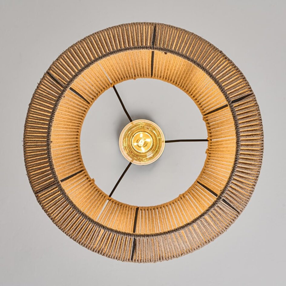 Hanglamp Koton van naturel katoen touw