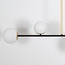 Design hanglamp Davy, 4-lichts - melkwit