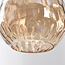 Hanglamp Nilo – 6-lichts amber glas met bolling