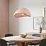 Lampe suspendue Wabi Sabi Yume 60 x 50 cm - motif de pierre rose poussiéreux
