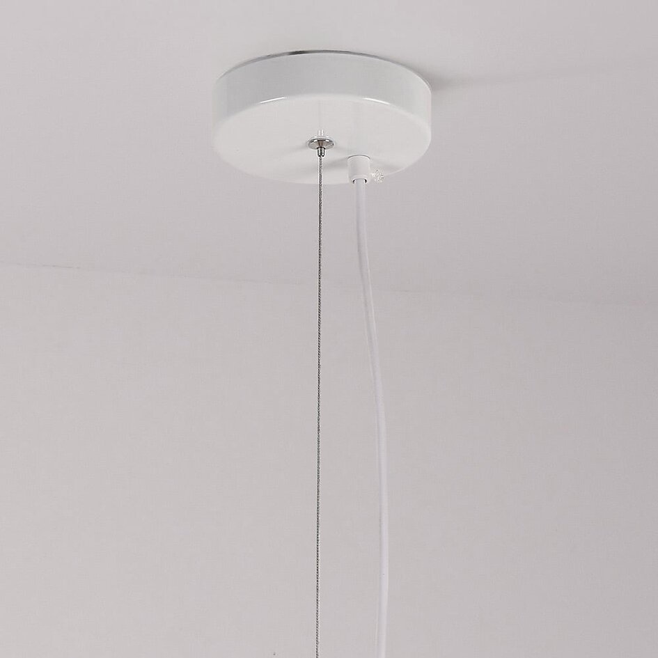 Suspension Wabi Sabi Yume 60 x 50 cm - motif pierre rose poudré