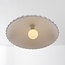 Suspension nervurée Olea avec finition mate effet craie (Gesso)