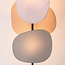 Lampadaire Velore avec abat-jour en lin naturel dans des tons doux et clairs