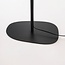 Lampadaire Velore avec abat-jour en lin naturel dans des tons doux et clairs