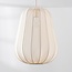 Suspension Mousa - abat-jour en forme de goutte - beige clair