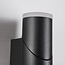 Applique murale extérieure cylindrique Tess - noire