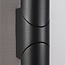 Applique murale extérieure cylindrique Tess - noire