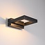 Zwarte design wandlamp Vince - IP54