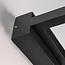 Zwarte design wandlamp Vince - IP54