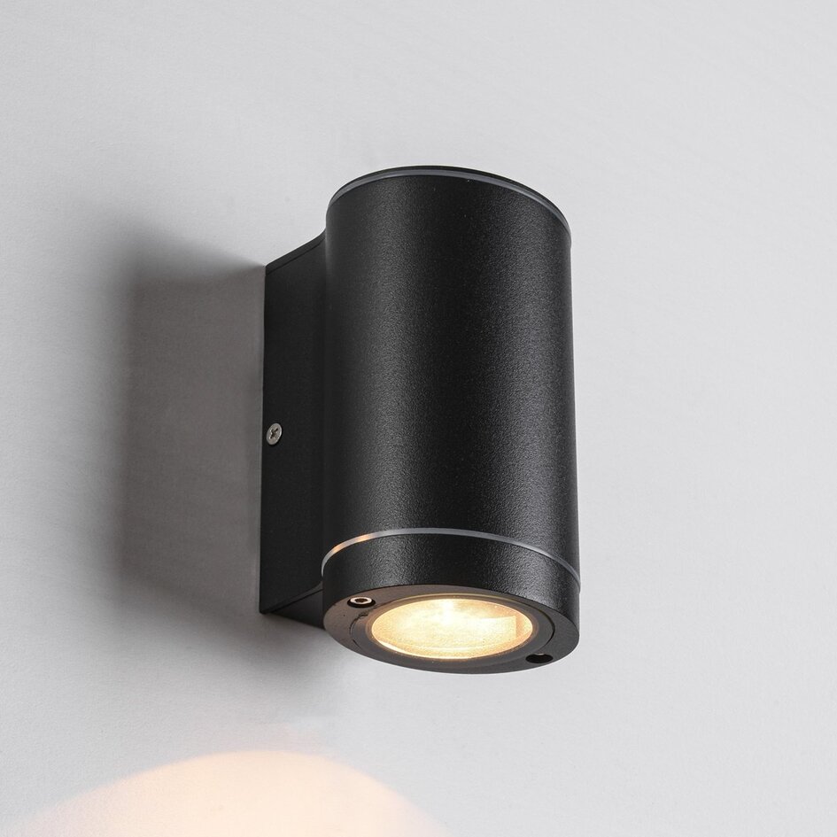 Moderne wandlamp buiten Sophie - zwart