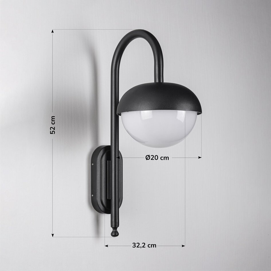 Moderne wandlamp voor buiten - Liza