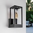 Industriële wandlamp Judy - zwart
