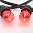 Complete prikkabel set met 4 kleuren filament LED lampen