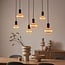 Ampoule filament LED E27 UFO dimmable, ambrée 4 watts, 13 cm